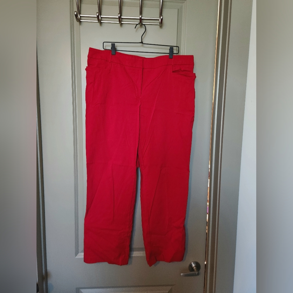 Lane Bryant Red Pants